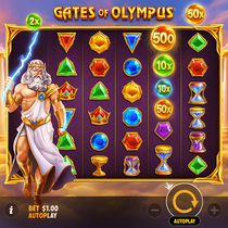 Bruno Casino - Gates of Olympus Slot Game - Pragmatic Play